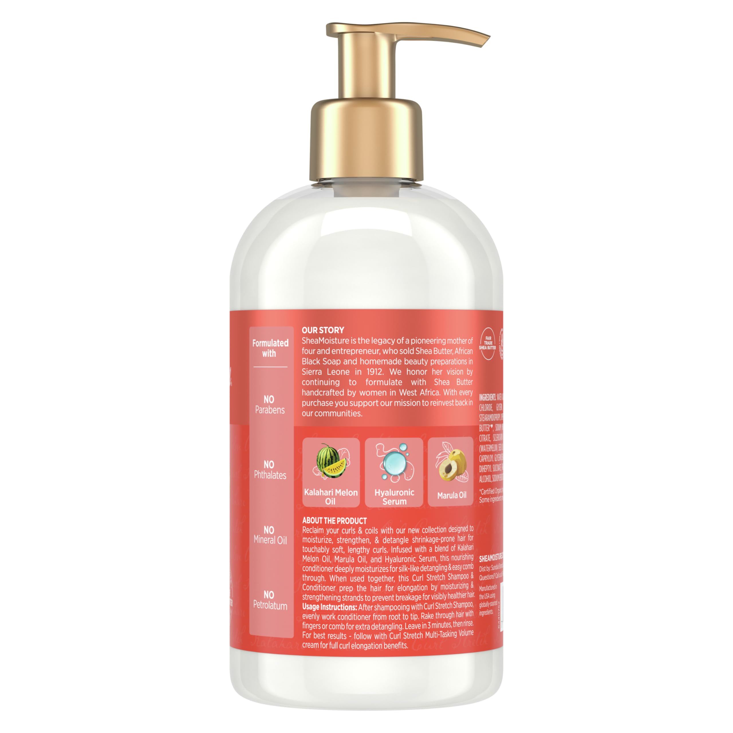 Foto 3 pulgar | Acondicionador Sheamoisture Curl Stretch Kalahari Melon 384 Ml - Venta Internacional.
