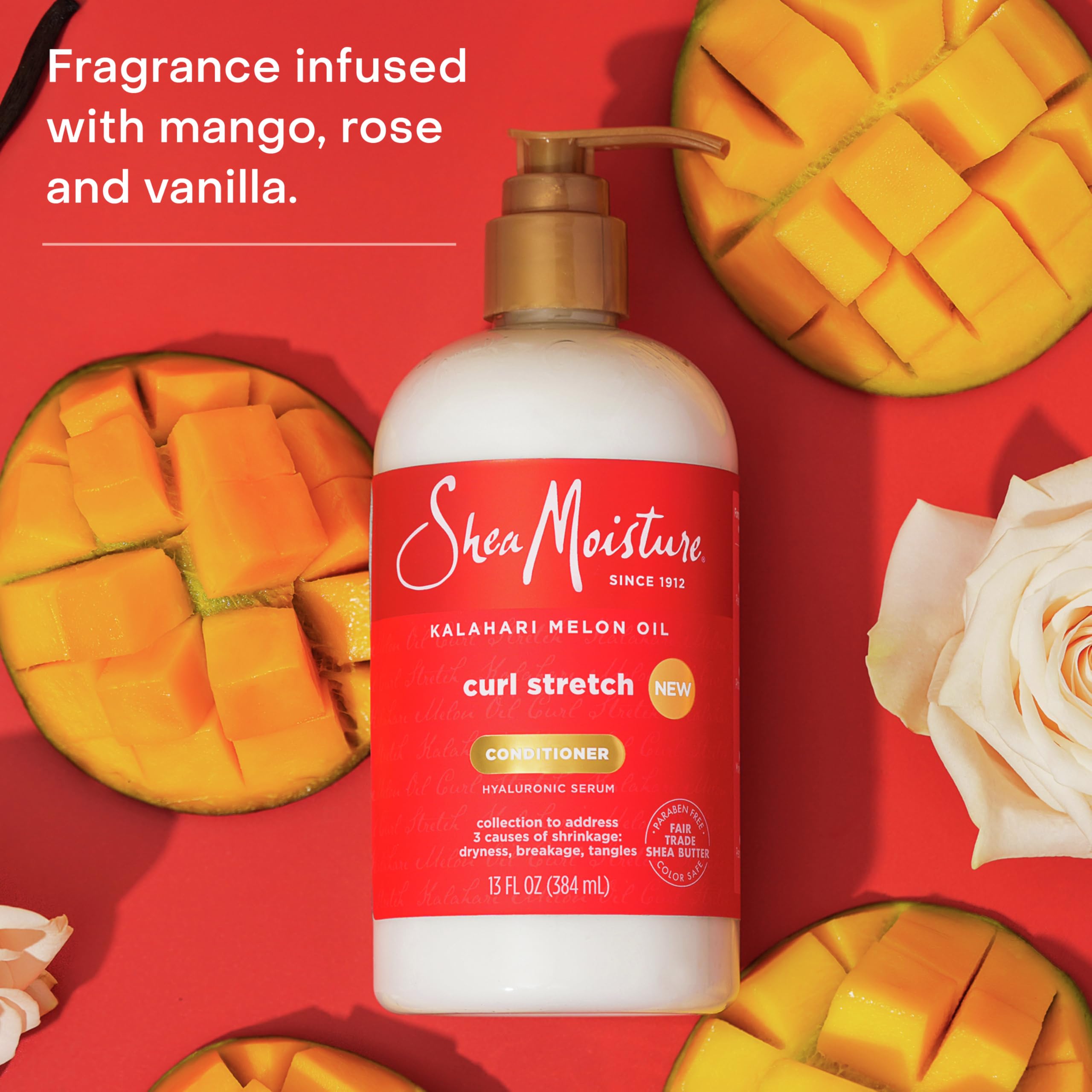 Foto 3 | Acondicionador Sheamoisture Curl Stretch Kalahari Melon 384 Ml - Venta Internacional.
