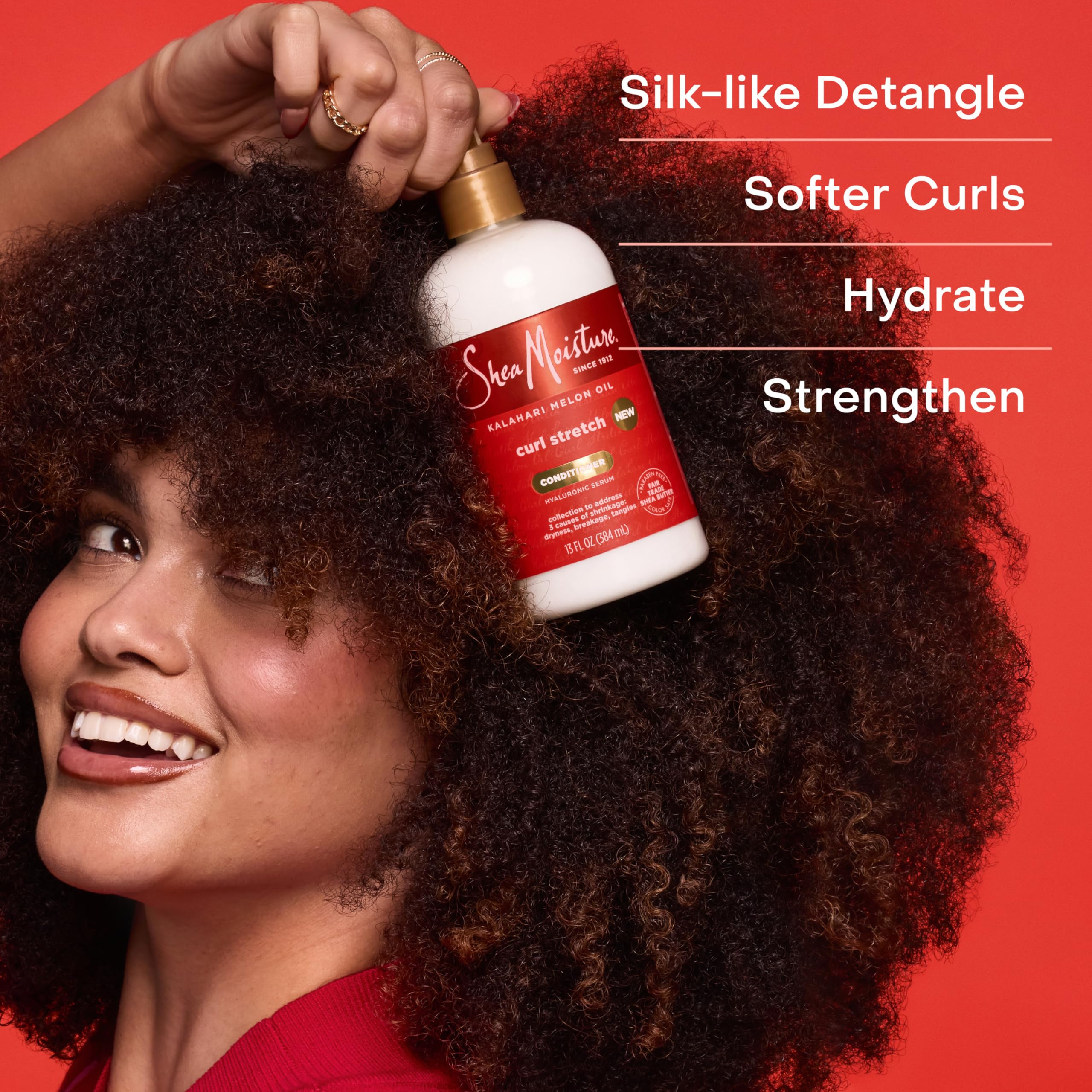 Foto 8 pulgar | Acondicionador Sheamoisture Curl Stretch Kalahari Melon 384 Ml - Venta Internacional.