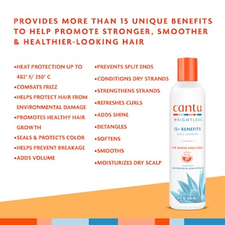 Foto 3 | Crema Sin Enjuague Cantu Weightless Daily 240 Ml - Venta Internacional.
