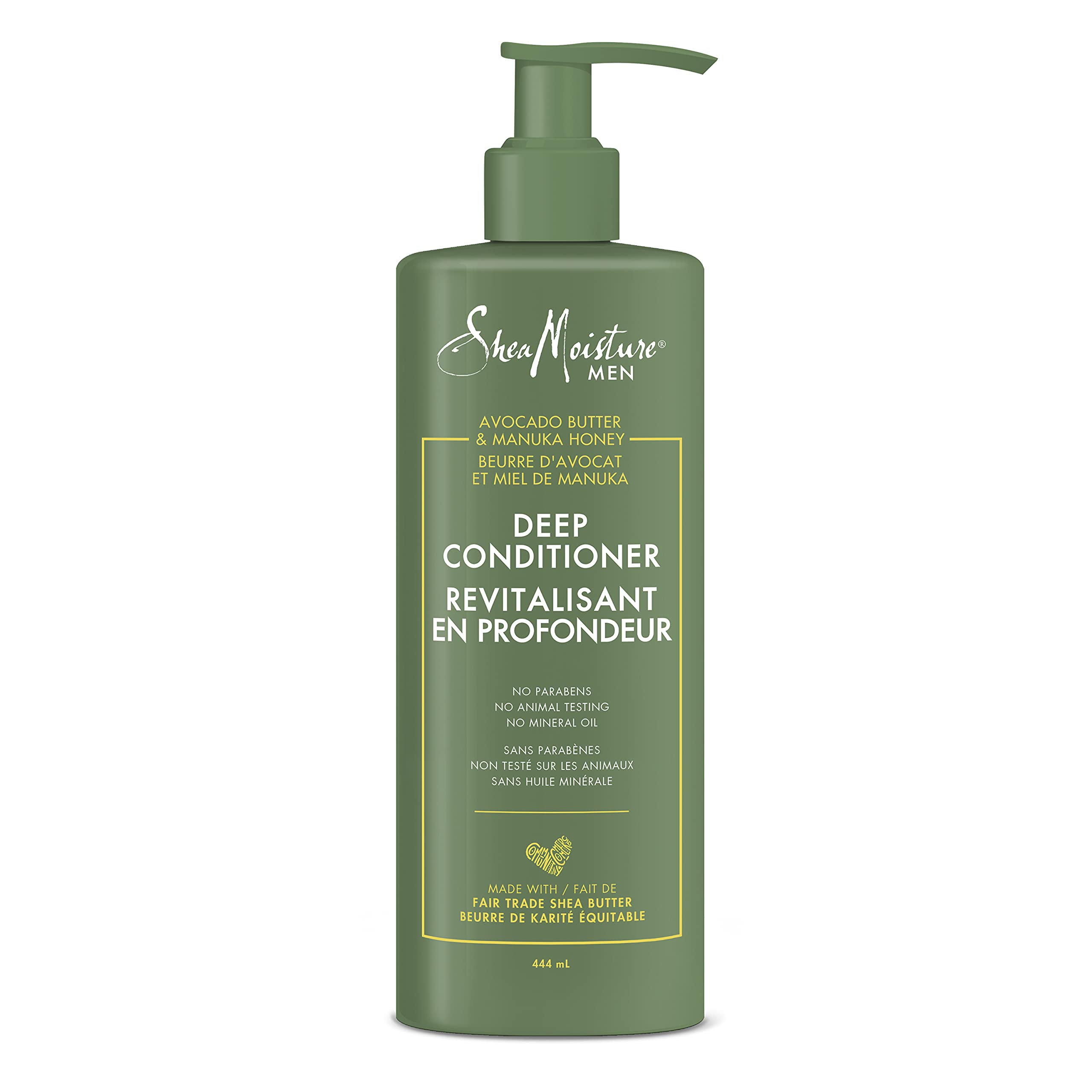 Acondicionador Profundo Sheamoisture Para Hombre, 450 Ml, Sin Pruebas En Animales - Venta Internacional.
