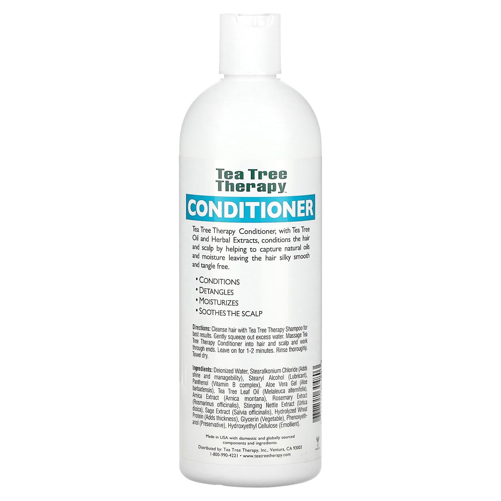 Foto 3 pulgar | Acondicionador Tea Tree Therapy Con Aceite De Árbol De Té 473 Ml - Venta Internacional.