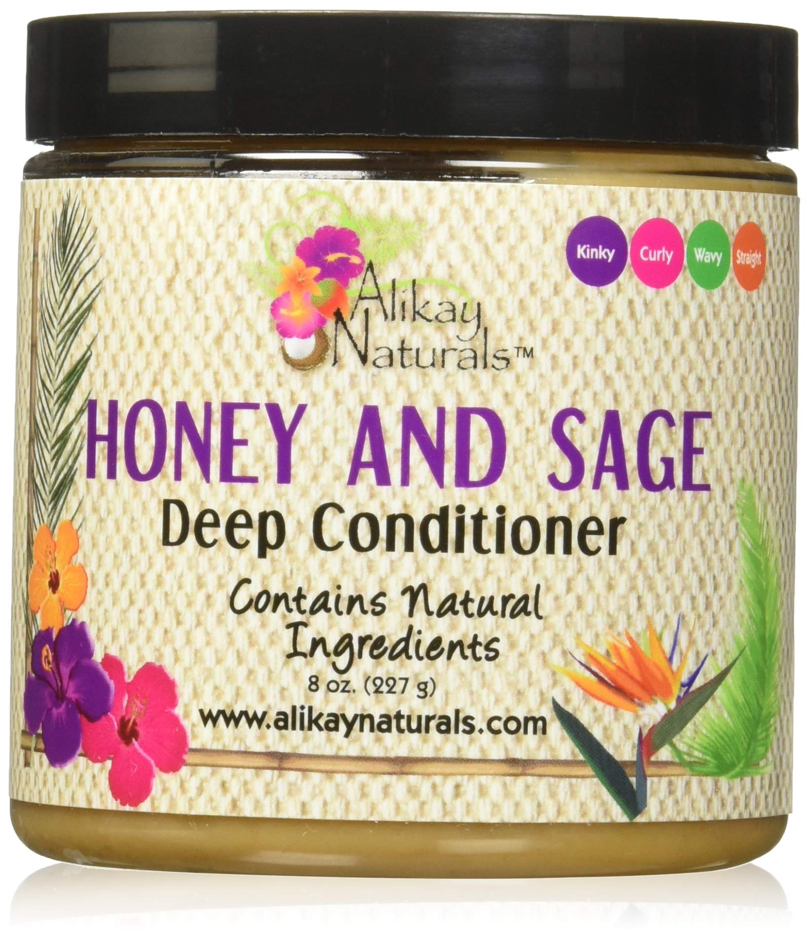 Acondicionador Profundo Alikay Naturals Con Miel Y Salvia 240 Ml - Venta Internacional.