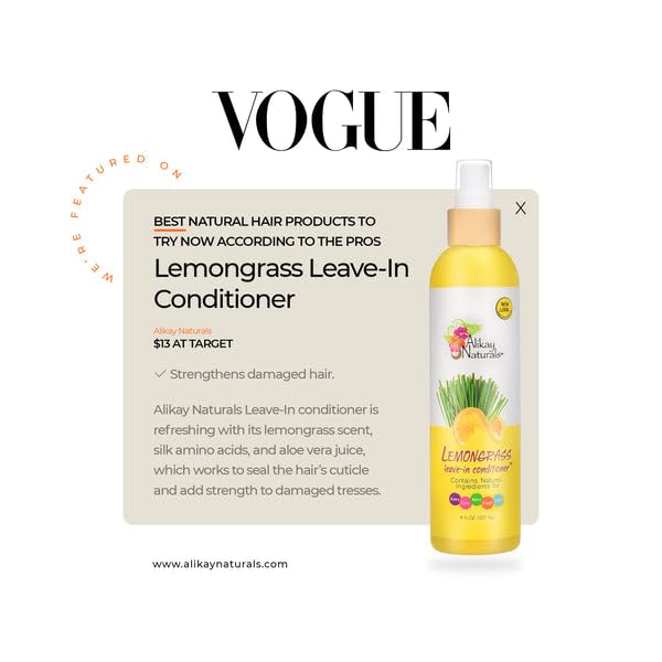 Foto 3 pulgar | Acondicionador Sin Enjuague Alikay Naturals Lemongrass 237 Ml - Venta Internacional