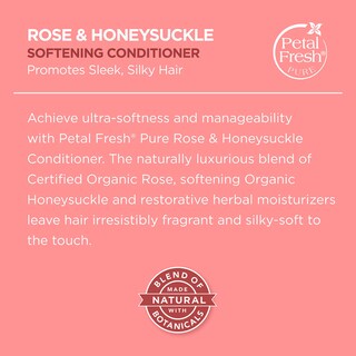Foto 2 | Acondicionador Petal Fresh Pure Suavizante Rosa Y Madreselva 480 Ml - Venta Internacional.