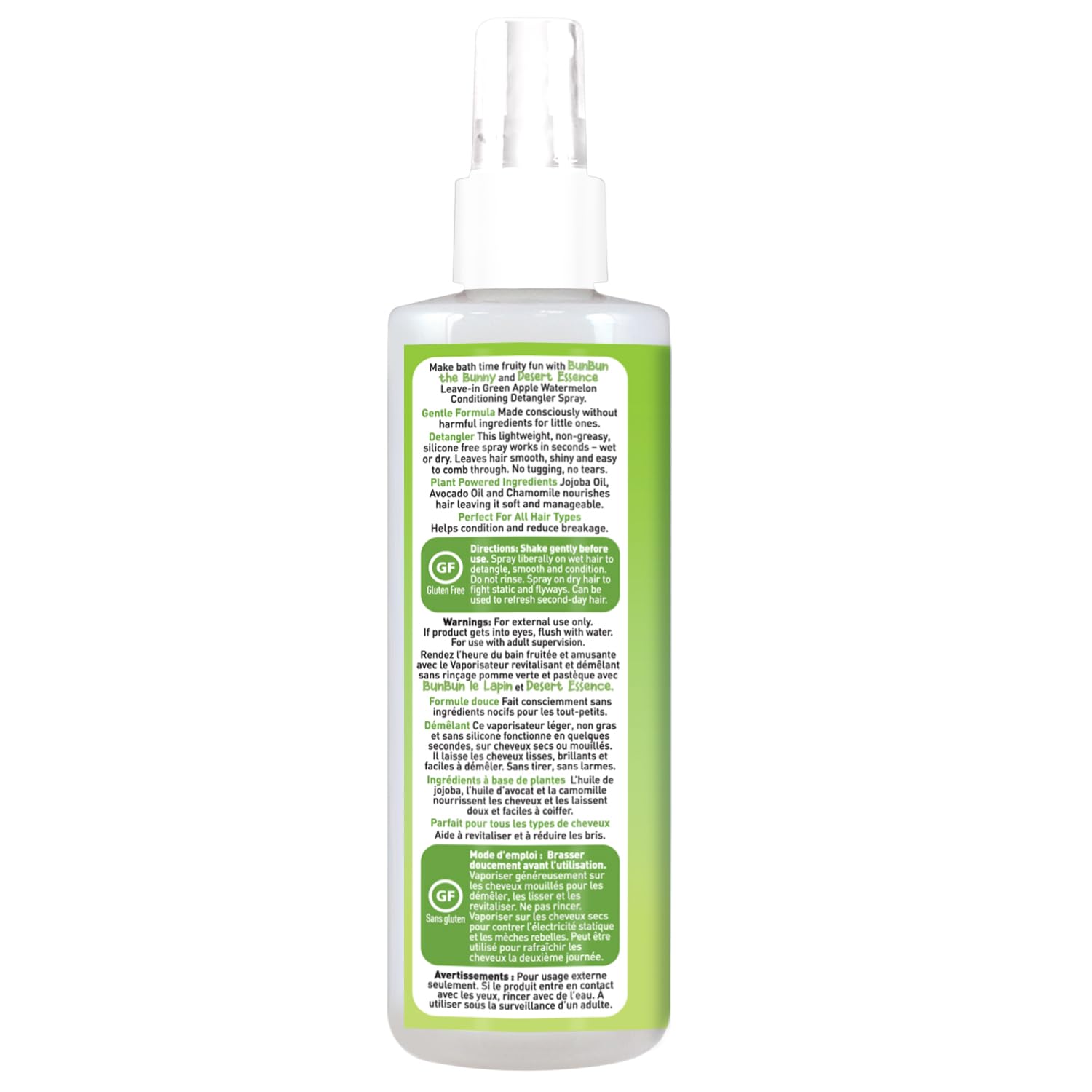 Foto 8 pulgar | Desenredante En Aerosol Acondicionador Desert Essence Kids  240 Ml - Venta Internacional.