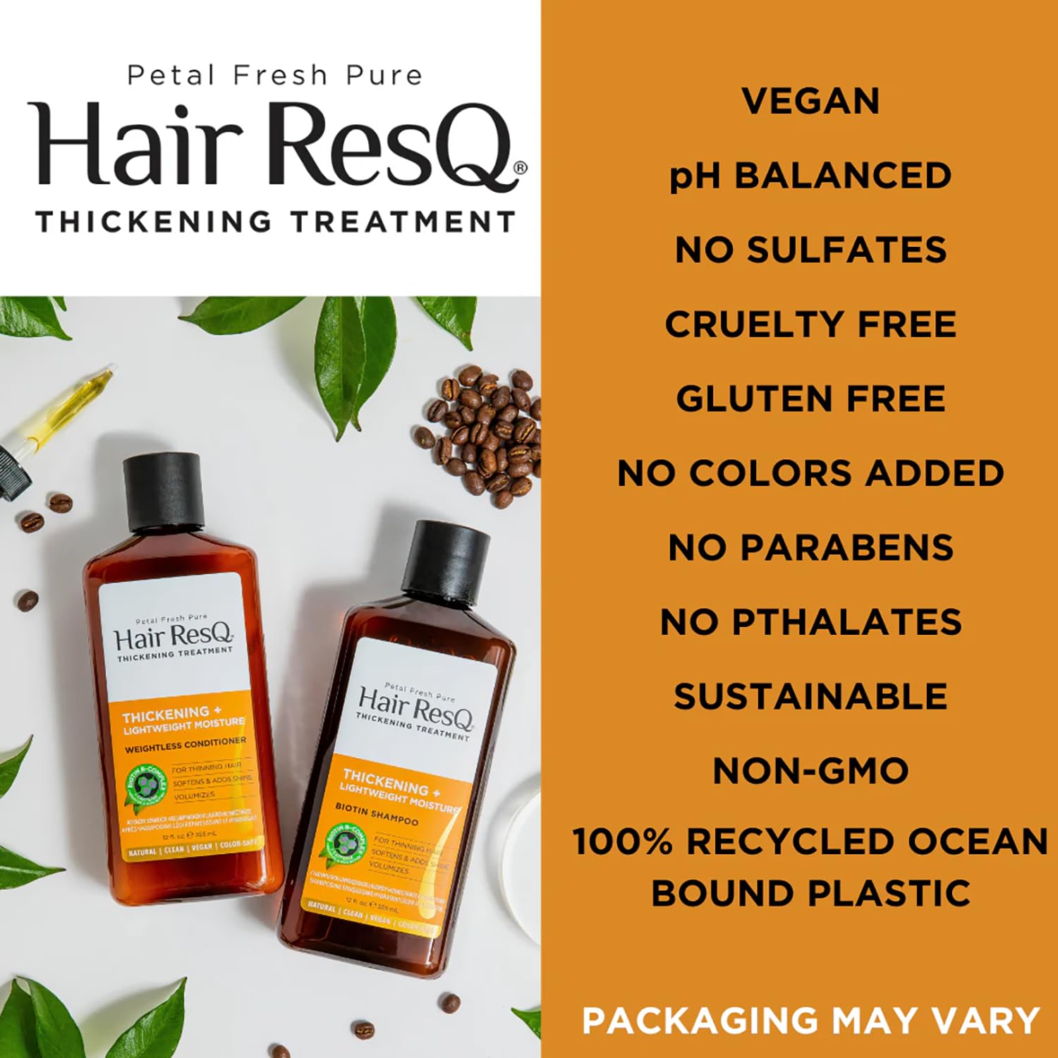 Foto 7 | Acondicionador Petal Fresh Hair Resq Para Cabello Seco  355 Ml  Vegano - Venta Internacional.