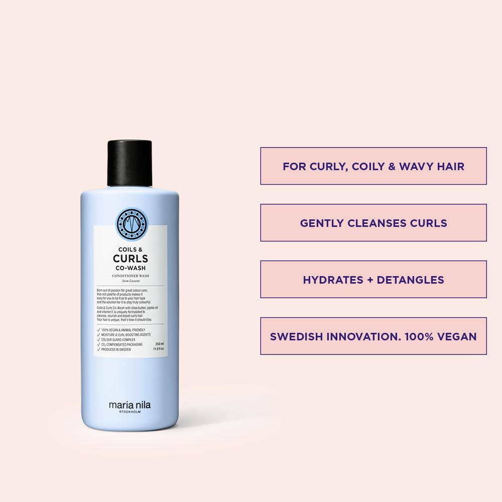 Foto 3 pulgar | Acondicionador Maria Nila Coils & Curls  350 Ml  Vegano - Venta Internacional.