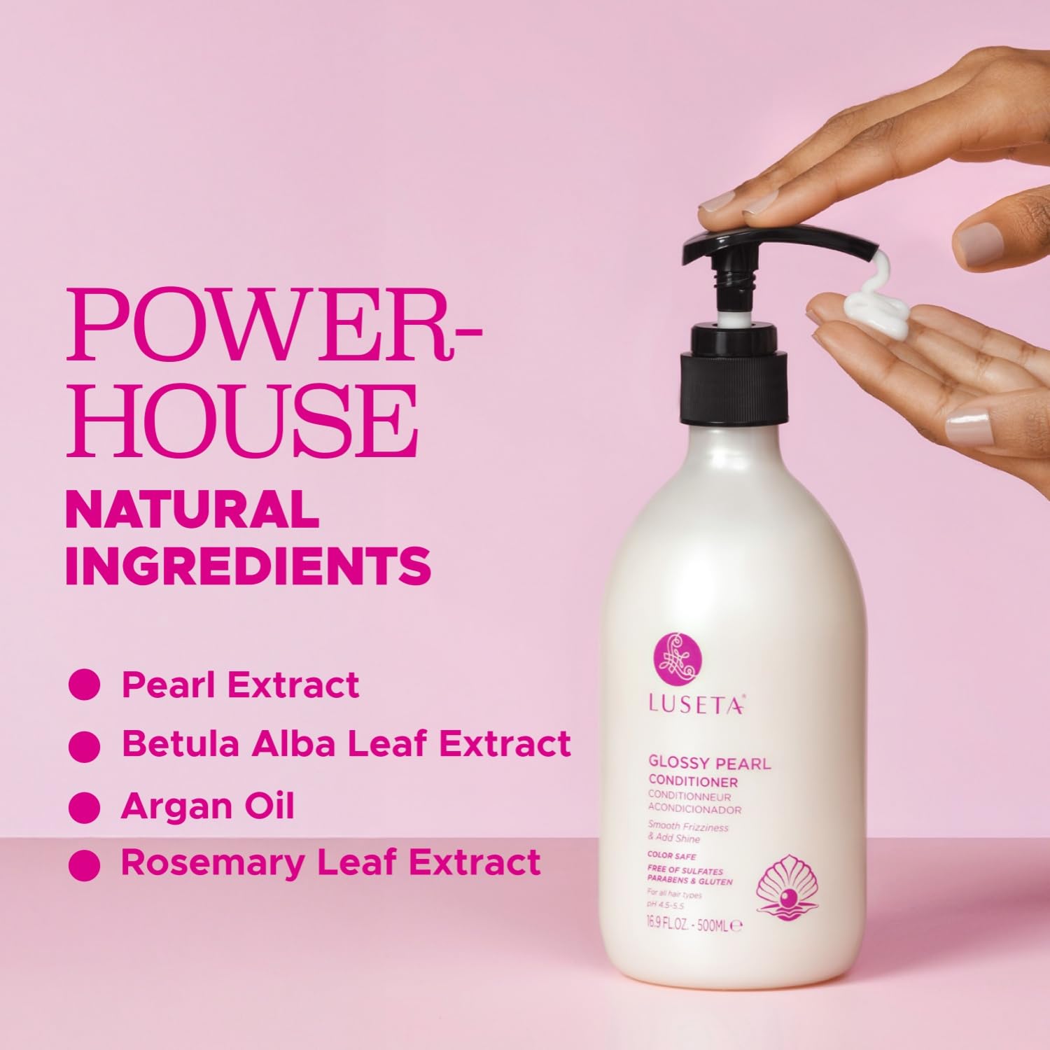 Foto 5 pulgar | Acondicionador Luseta Glossy Pearl  Suavizante Y Nutritivo  500 Ml - Venta Internacional.