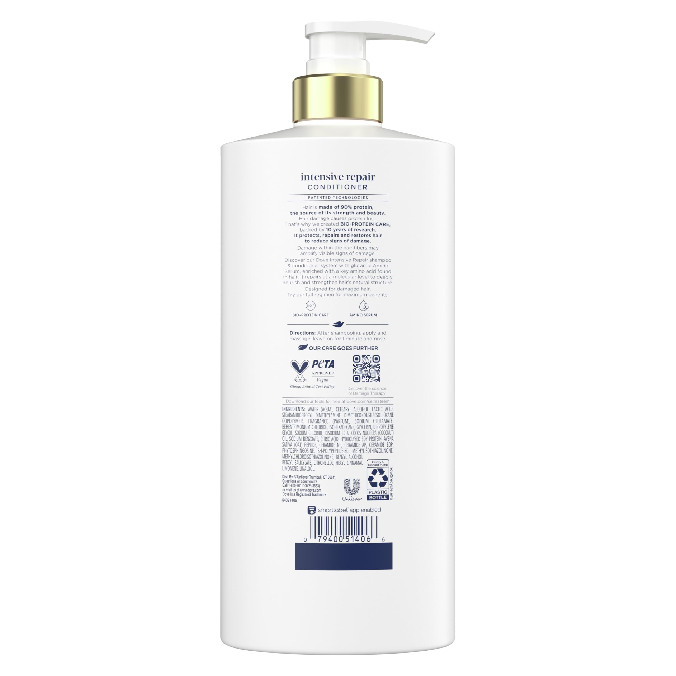 Foto 3 pulgar | Acondicionador Dove Intensive Repair Para Cabello Dañado  828 Ml  Paquete De 4 - Venta Internacional.