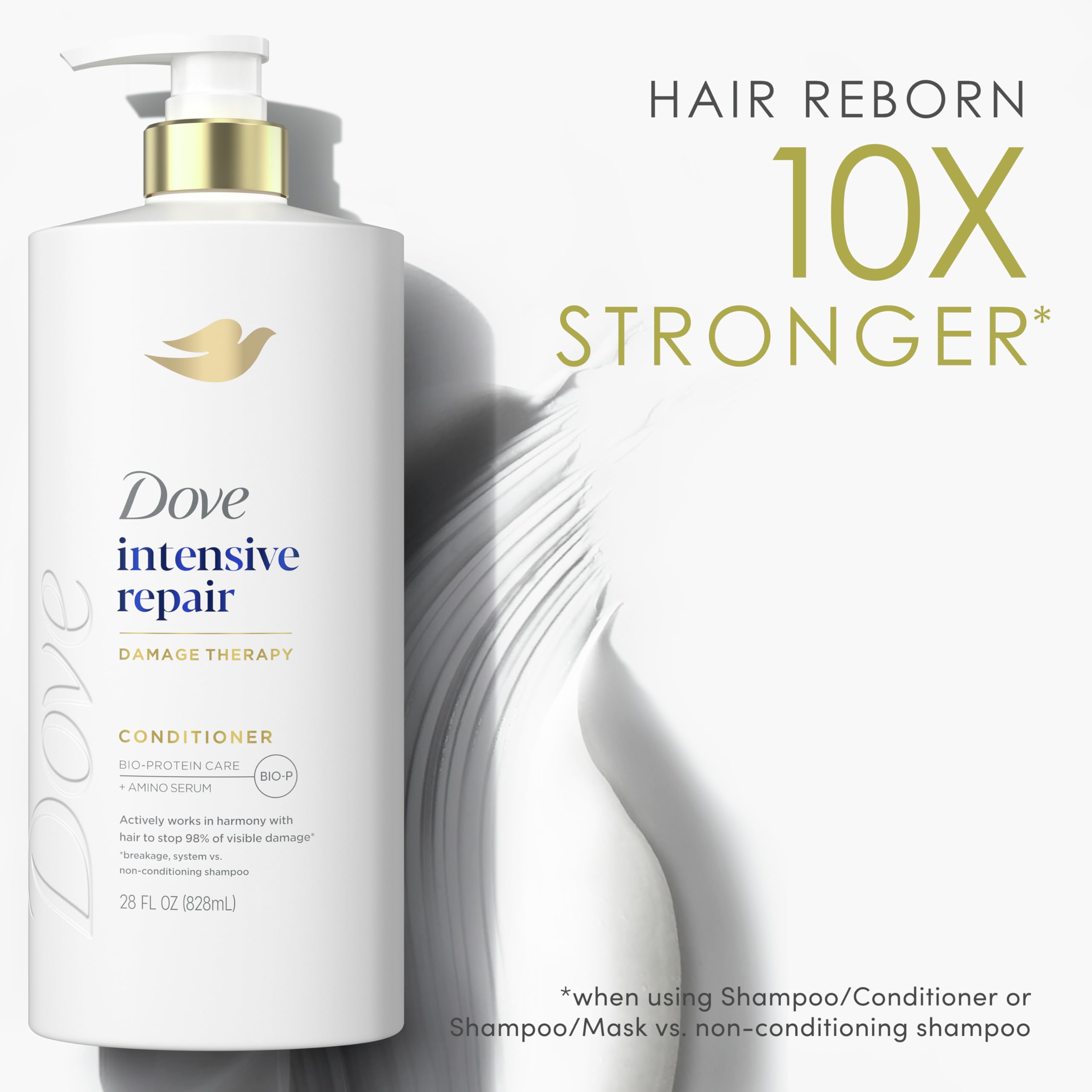 Foto 6 pulgar | Acondicionador Dove Intensive Repair Para Cabello Dañado  828 Ml  Paquete De 4 - Venta Internacional.