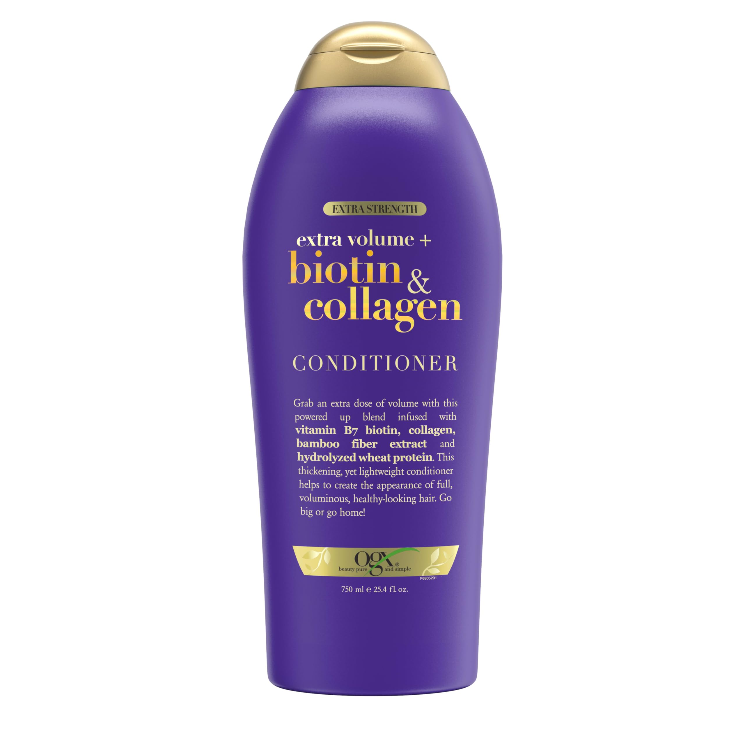 Acondicionador Ogx Biotina Y Colágeno Extra Strength 750 Ml - Venta Internacional.