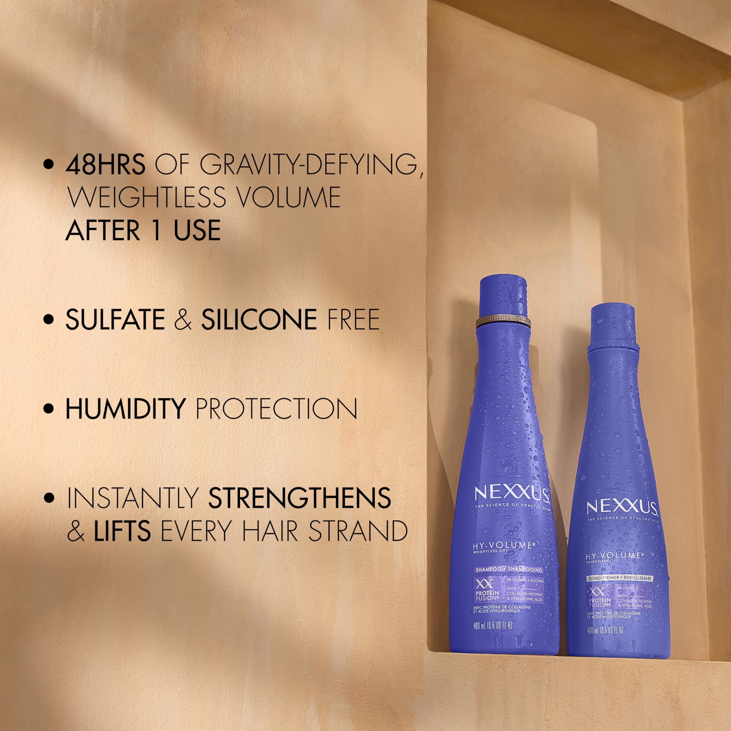 Foto 3 | Acondicionador Nexxus Hy-volume Weightless Lift 400 Ml - Venta Internacional.