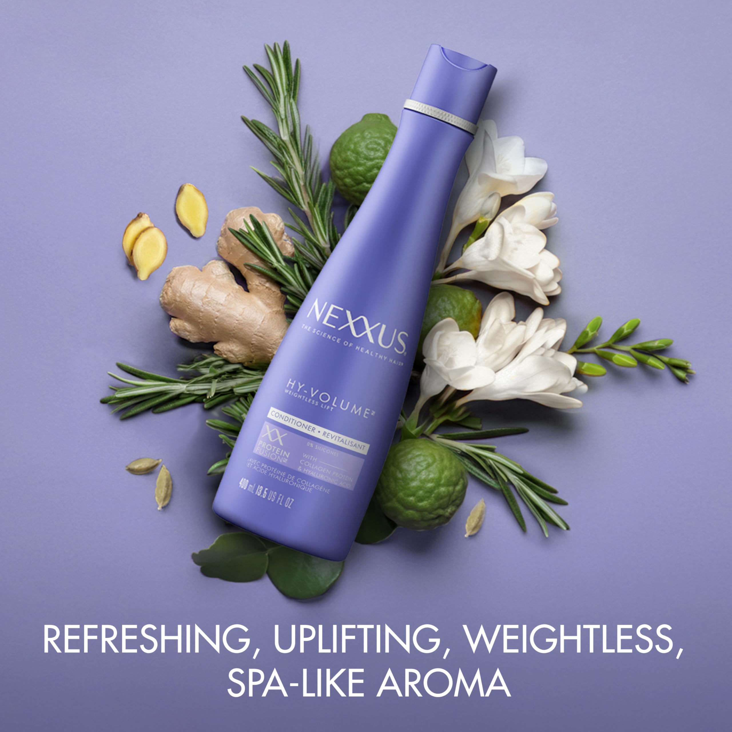 Foto 7 pulgar | Acondicionador Nexxus Hy-volume Weightless Lift 400 Ml - Venta Internacional.