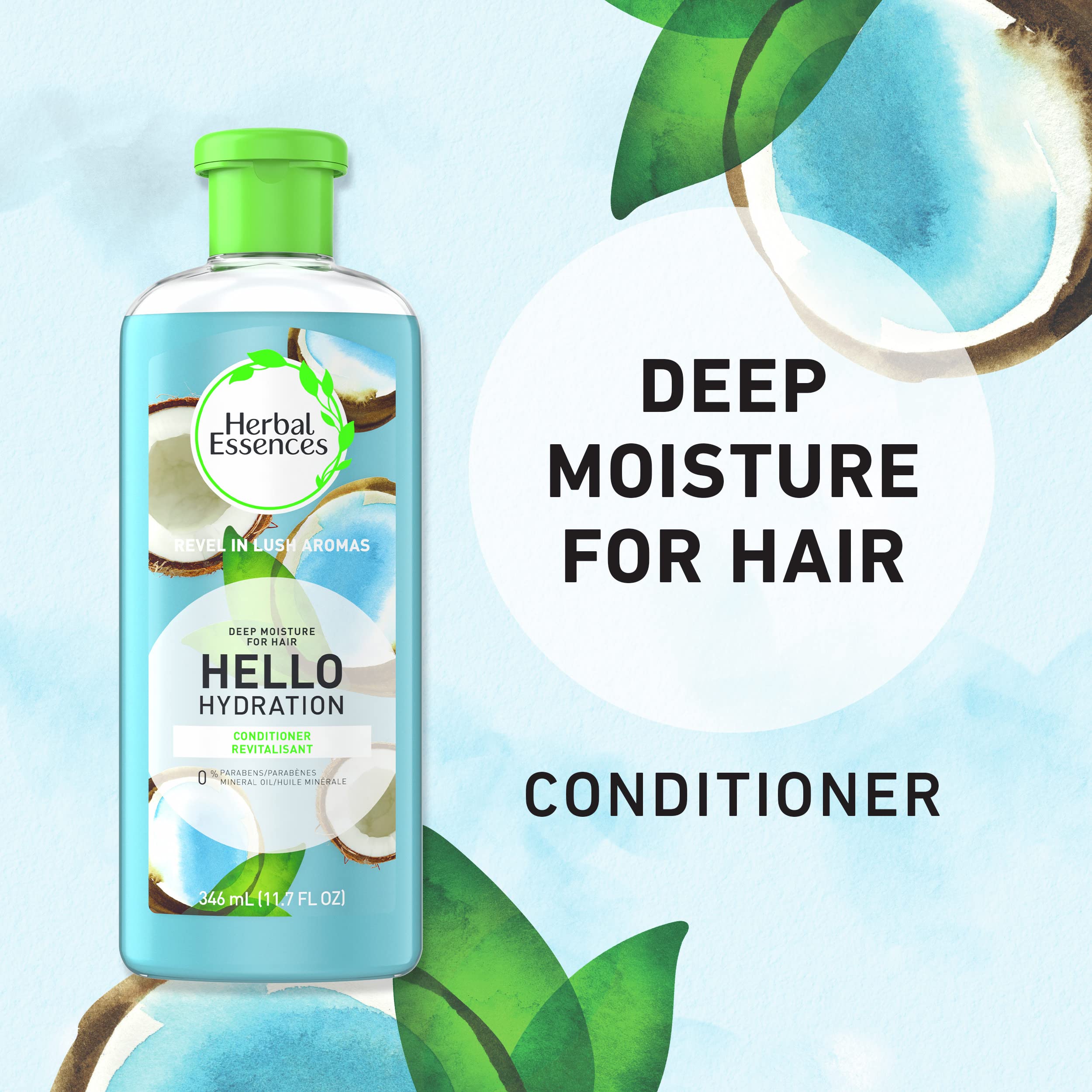 Foto 3 | Acondicionador Herbal Essences Hello Hydration 350 Ml - Venta Internacional.