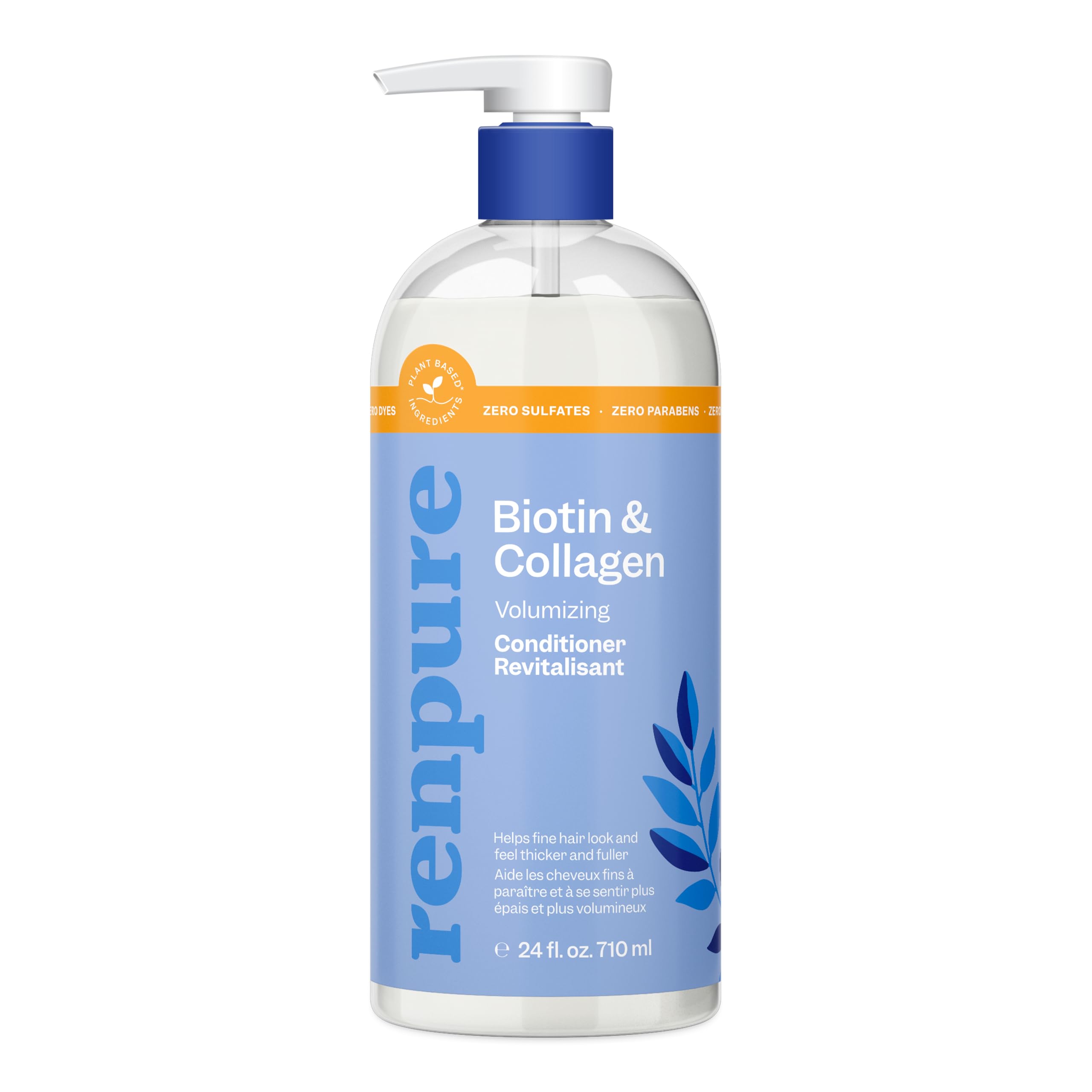Foto 2 pulgar | Acondicionador Renpure  Biotina Y Colágeno A Base De Plantas  700 Ml - Venta Internacional.