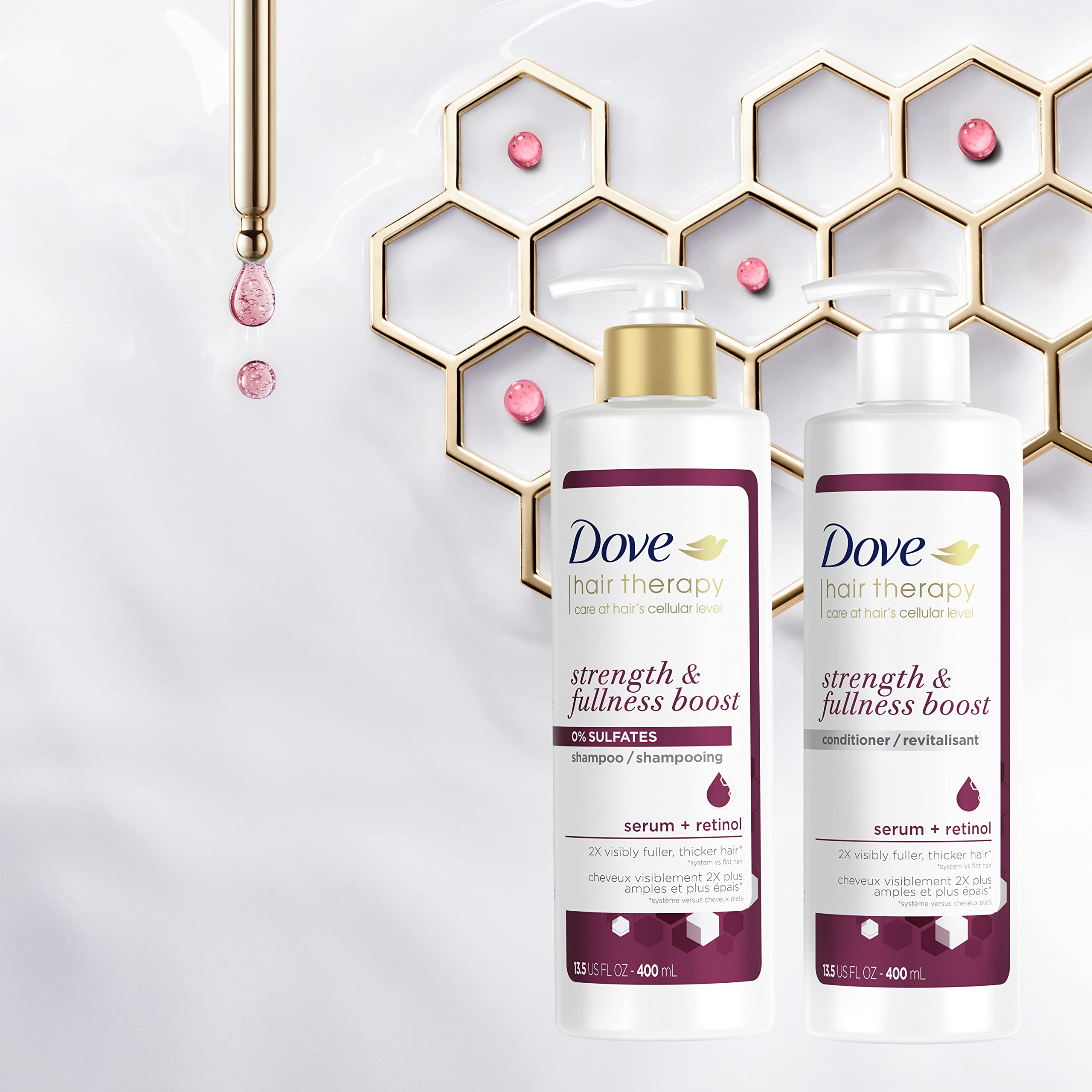 Foto 6 pulgar | Acondicionador Dove Hair Therapy  Fortalecedor  400 Ml  Sin Sulfatos - Venta Internacional.