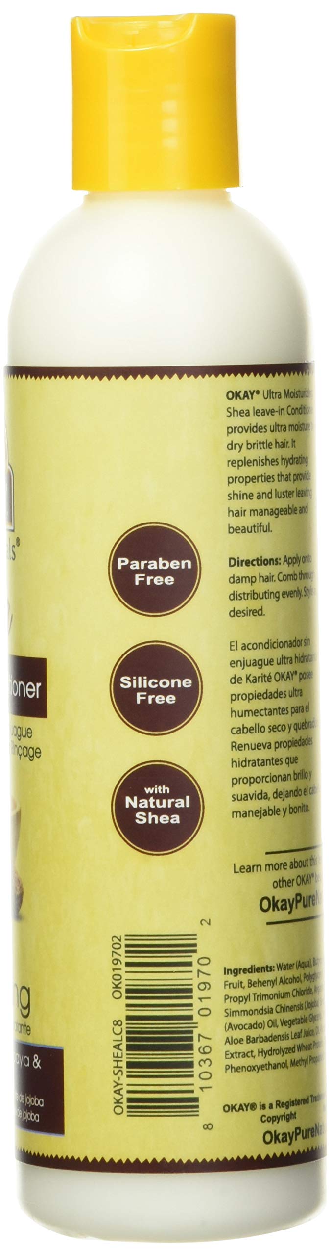 Foto 3 | Acondicionador Sin Enjuague Okay Shea 237 Ml - Venta Internacional.