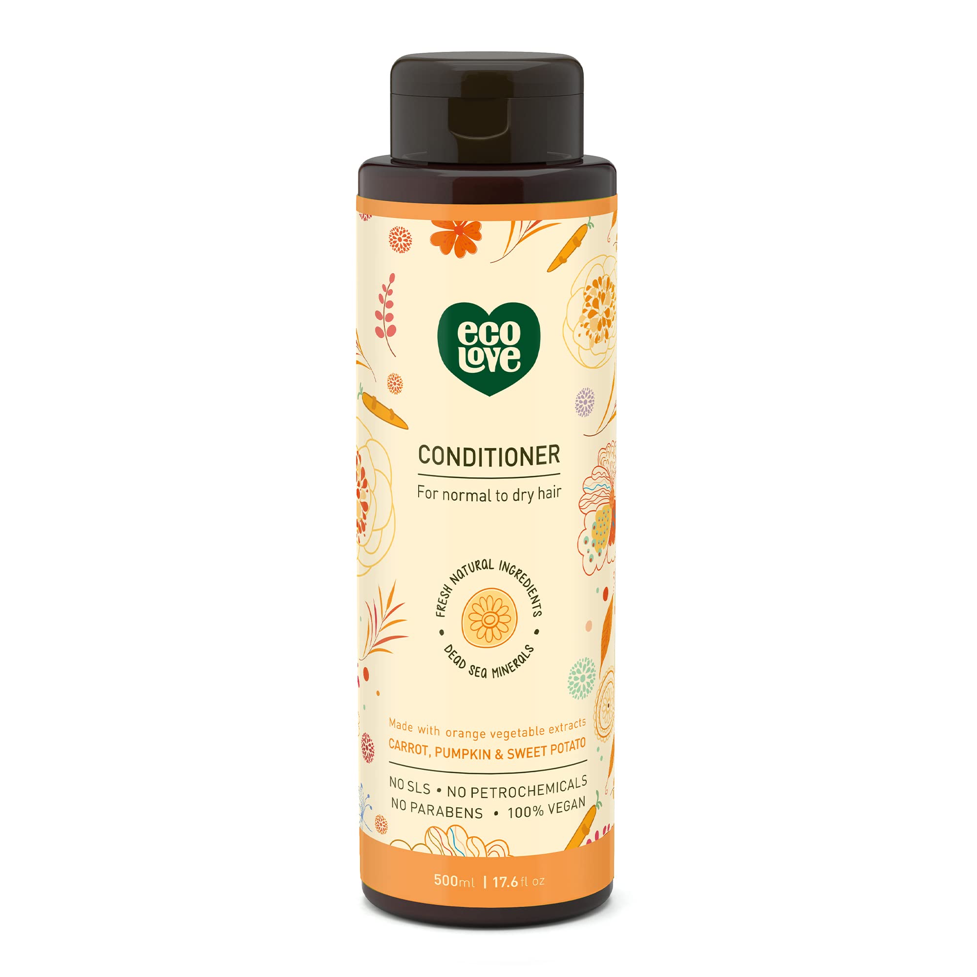 Foto 2 pulgar | Acondicionador Ecolove Natural Zanahoria Y Calabaza 500 Ml - Venta Internacional.