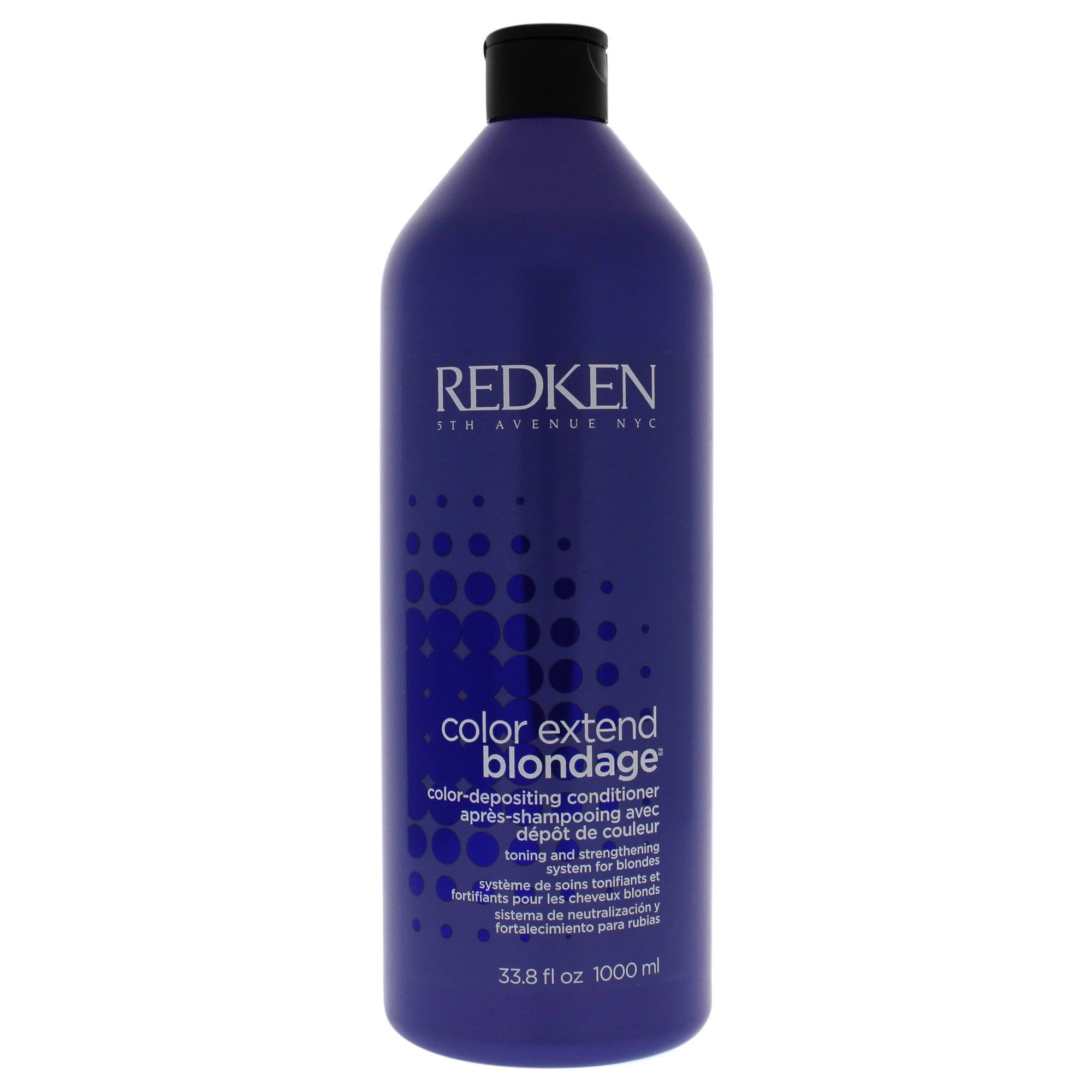 Foto 3 pulgar | Acondicionador Redken Color Extend Blondage Color Depositing  1 Litro - Venta Internacional.