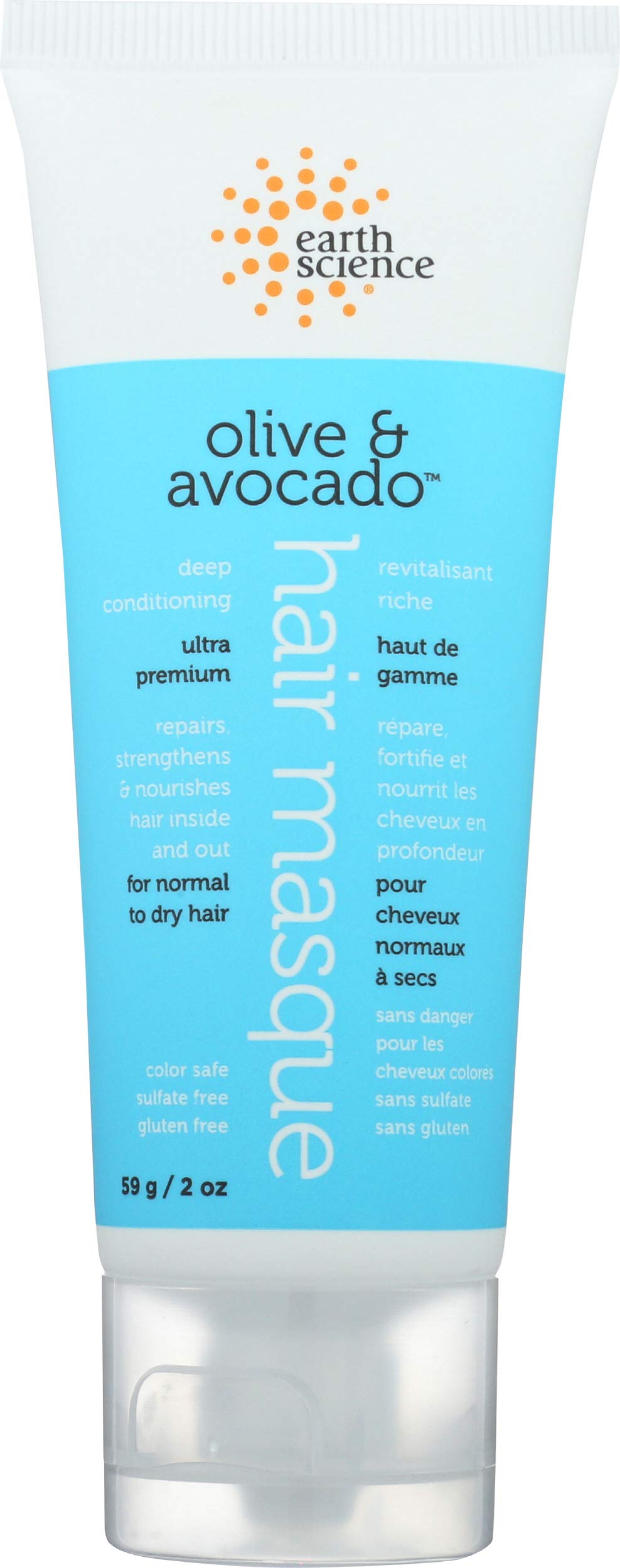 Foto 2 pulgar | Mascarilla Acondicionadora Profunda Earth Science 60 Ml Para Cabello - Venta Internacional.