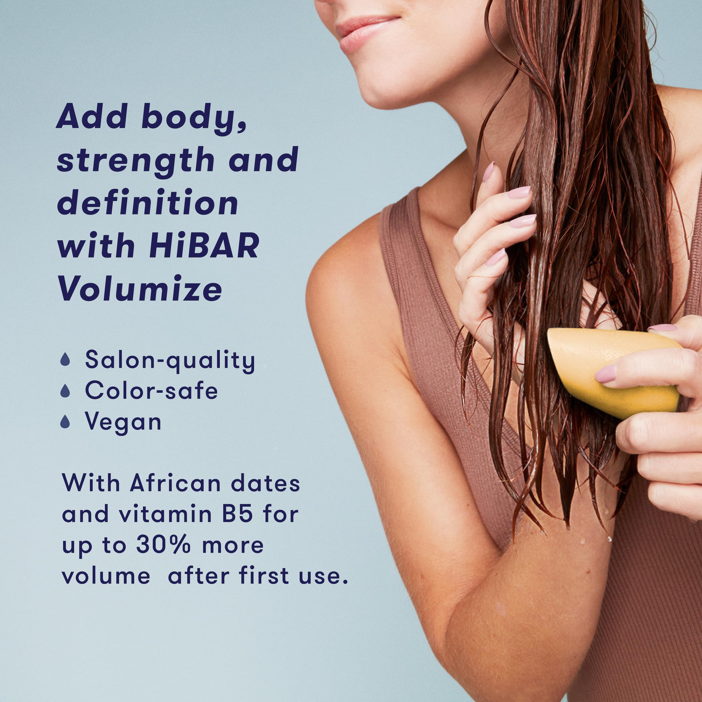 Foto 2 | Barra Acondicionadora Hibar Volumize Para Cabello Fino Y Plano  60 G - Venta Internacional.