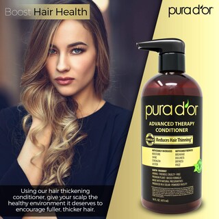 Foto 2 | Acondicionador Pura D'or Advanced Therapy 473 Ml Hidratación Y Volumen - Venta Internacional.