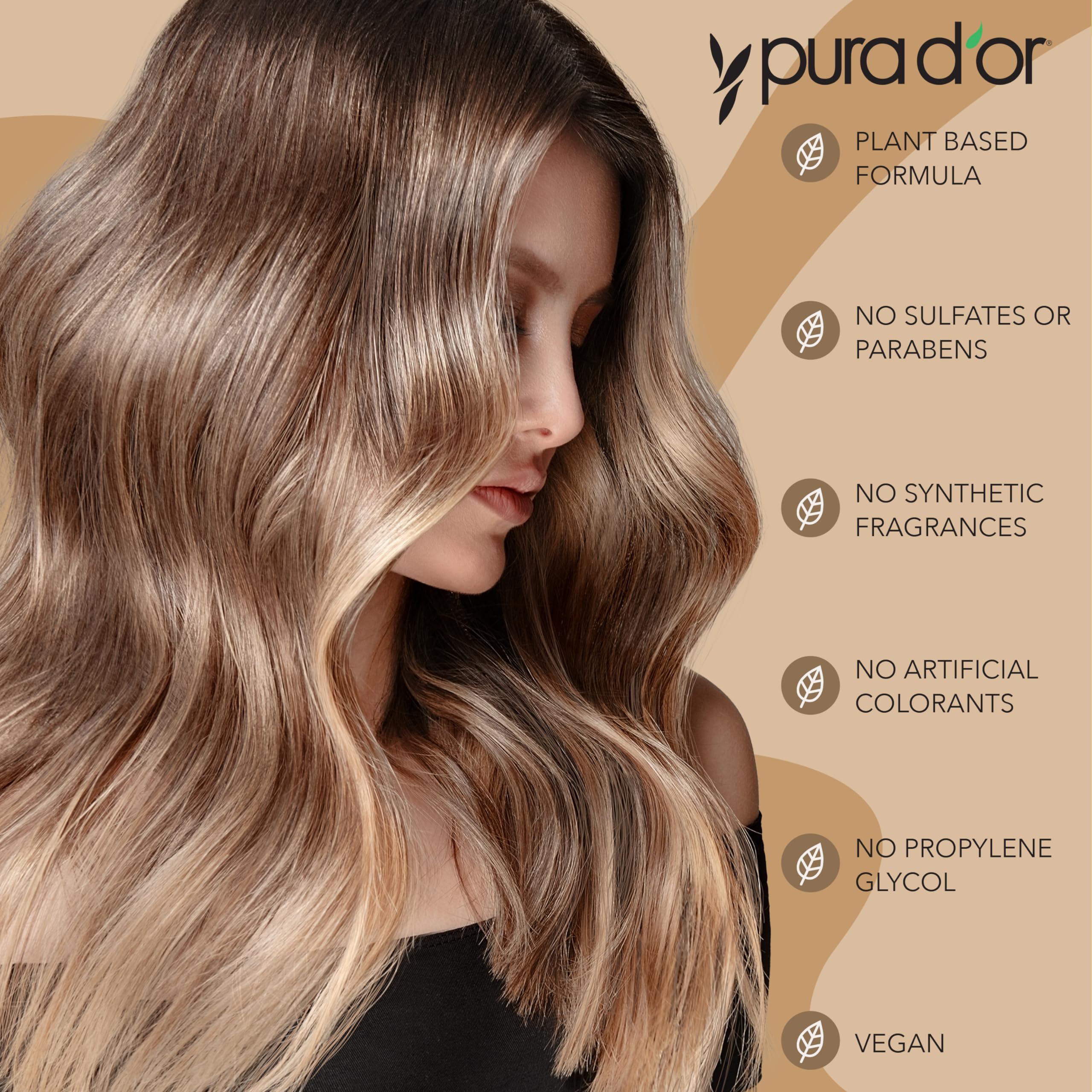 Foto 4 pulgar | Acondicionador Pura D'or Biotin Professional Grade 473ml - Venta Internacional.