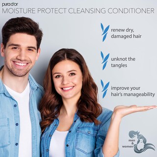 Foto 3 | Acondicionador Limpiador Pura D'or Moisture Protect 500ml - Venta Internacional.