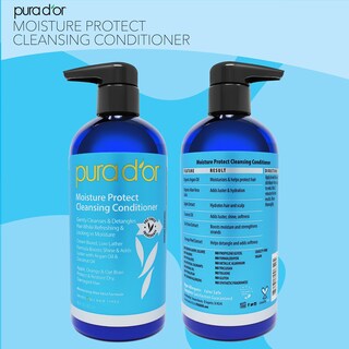Foto 5 | Acondicionador Limpiador Pura D'or Moisture Protect 500ml - Venta Internacional.