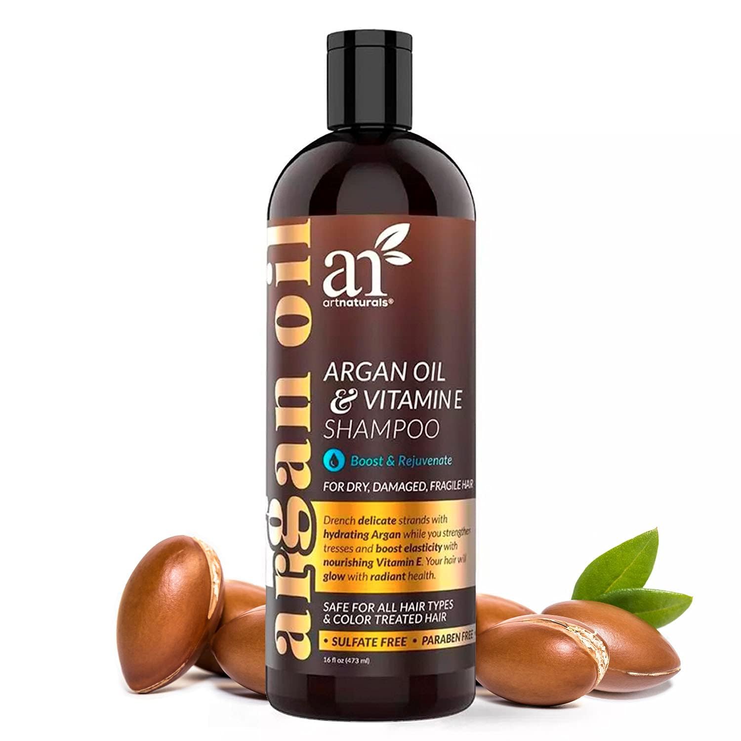 Foto 2 pulgar | Champú Artnaturals Con Argán Para El Crecimiento Del Cabello  473 Ml  Sin Sulfatos - Venta Internacional.