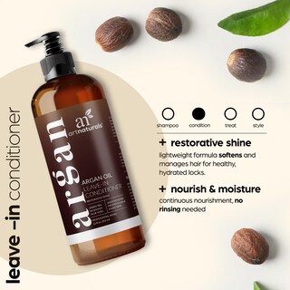 Foto 2 | Acondicionador Sin Enjuague Artnaturals Aceite De Argán 355 Ml Para Todo El Cabello - Venta Internacional.