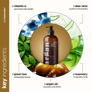 Foto 4 | Acondicionador Sin Enjuague Artnaturals Aceite De Argán 355 Ml Para Todo El Cabello - Venta Internacional.