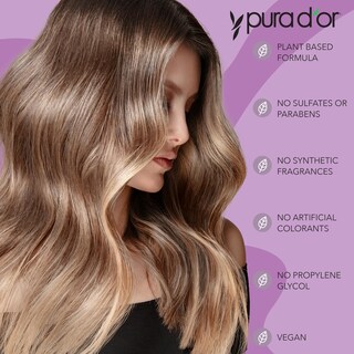 Foto 2 | Acondicionador Pura D'or Colorharmony Purple 473 Ml Para Cabello Teñido - Venta Internacional.