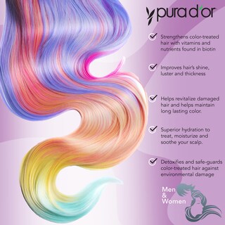 Foto 3 | Acondicionador Pura D'or Colorharmony Purple 473 Ml Para Cabello Teñido - Venta Internacional.