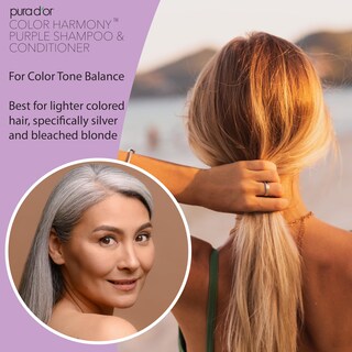 Foto 4 | Acondicionador Pura D'or Colorharmony Purple 473 Ml Para Cabello Teñido - Venta Internacional.