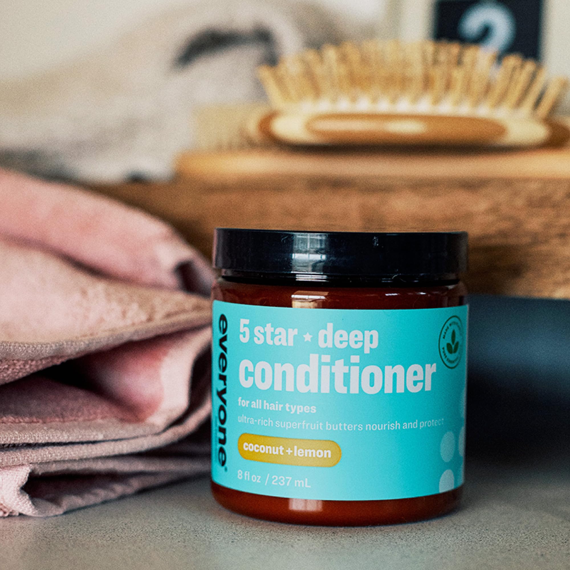 Foto 3 pulgar | Deep Conditioner Everyone Hair Care 5 Star  Coco Y Limón  240 Ml - Venta Internacional.