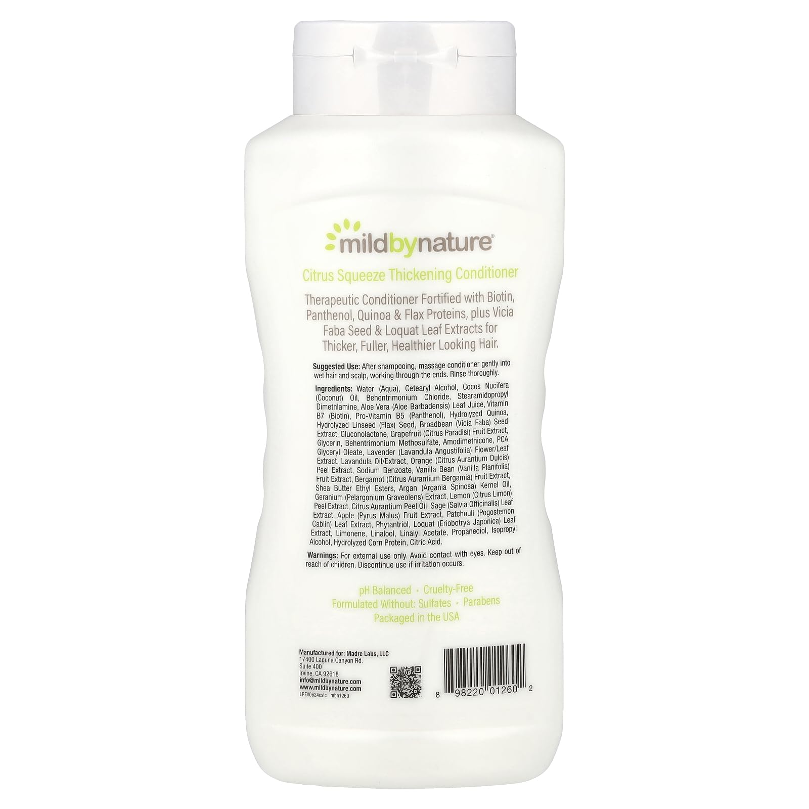 Foto 2 | Acondicionador Mild By Nature Thickening B Complex Y Biotina 473 Ml - Venta Internacional.