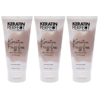 Foto 1 | Crema para Secar con Secador Blow Dry Paquete De 3 Unidades Keratin Perfect Sin Encrespamiento - Venta Internacional.