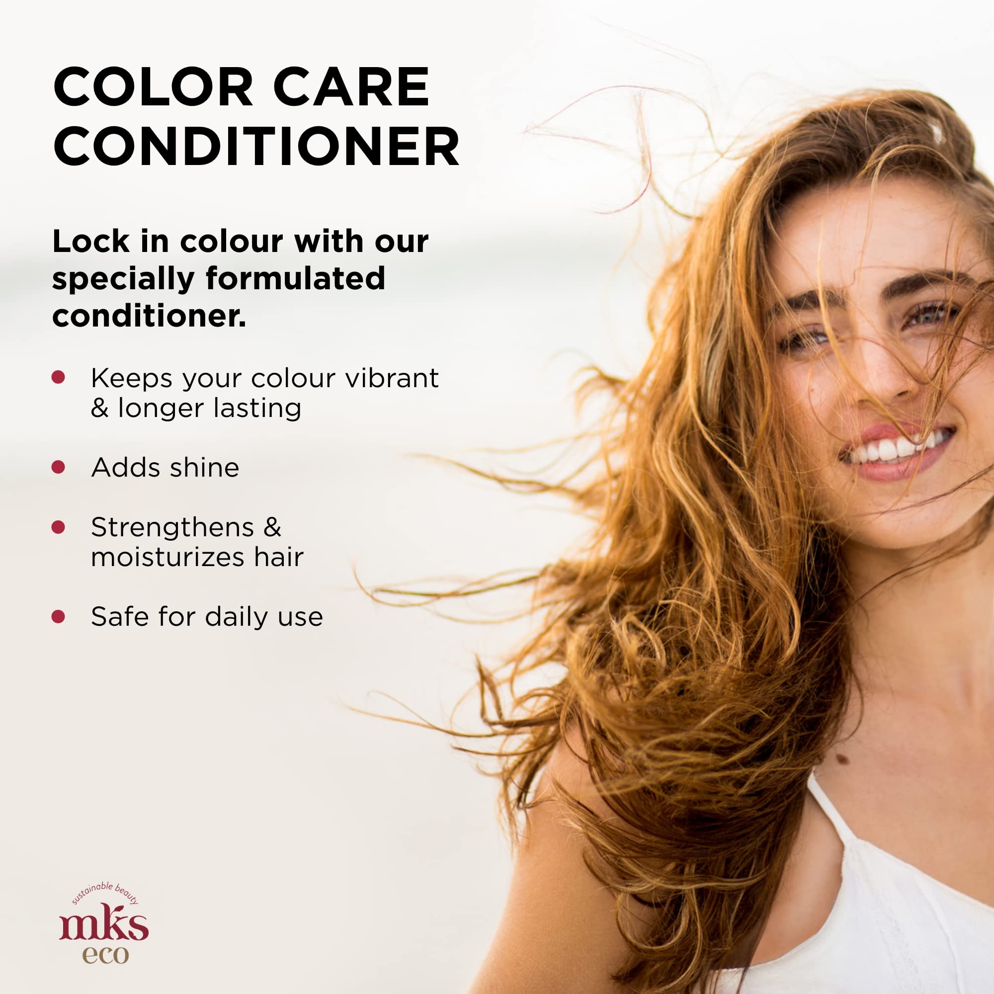 Foto 4 pulgar | Acondicionador Earthly Body Mks Eco Color Care  300 Ml  Color Girasol - Venta Internacional.