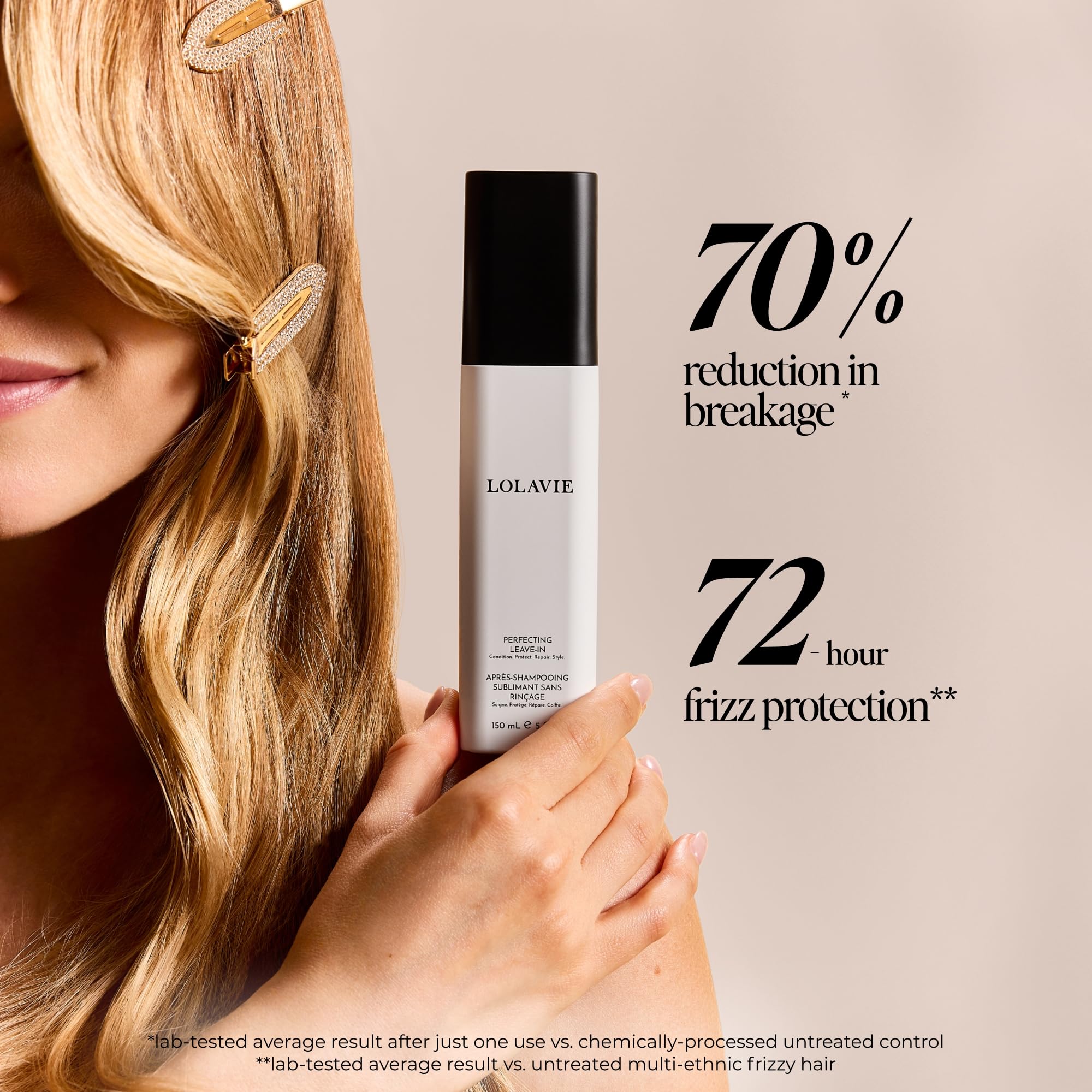 Foto 4 pulgar | Set Para El Cuidado Del Cabello Lolavie Glossy Perfection Con Desenredante Y Sin Enjuague - Venta Internacional.