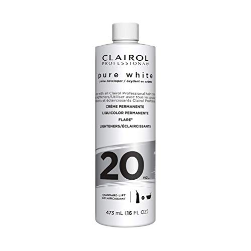 Crema Desarrolladora Clairol Professional Pure White De 20 V - Venta Internacional.