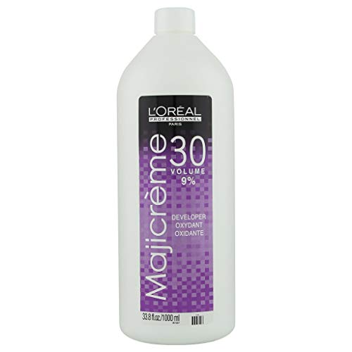 Loción Desarrolladora Loreal Maji Creme 30 Volume 9% 1l - Venta Internacional. $775