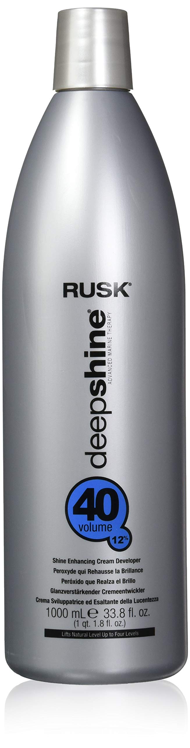 Foto 2 pulgar | Crema Desarrolladora Rusk Deep Shine Enhancing, 40 Volúmenes, 1000 Ml - Venta Internacional.