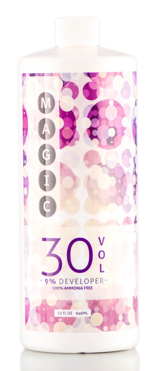 Revelador Magic Lightener 30 Volúmenes, 900 Ml, Sin Amoniaco - Venta Internacional.