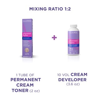 Foto 6 | Luces Brillantes Profesionales De Hair Developer Clairol, 10 Volúmenes - Venta Internacional.