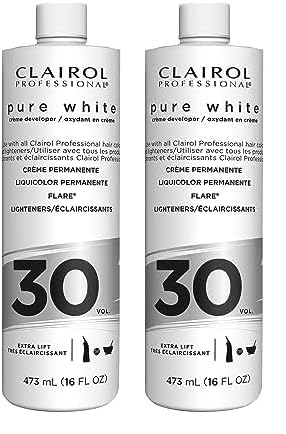 Desarrollador Clairol Professional Pure White 30, Volumen 480 Ml (2 X 240 Ml) - Venta Internacional.