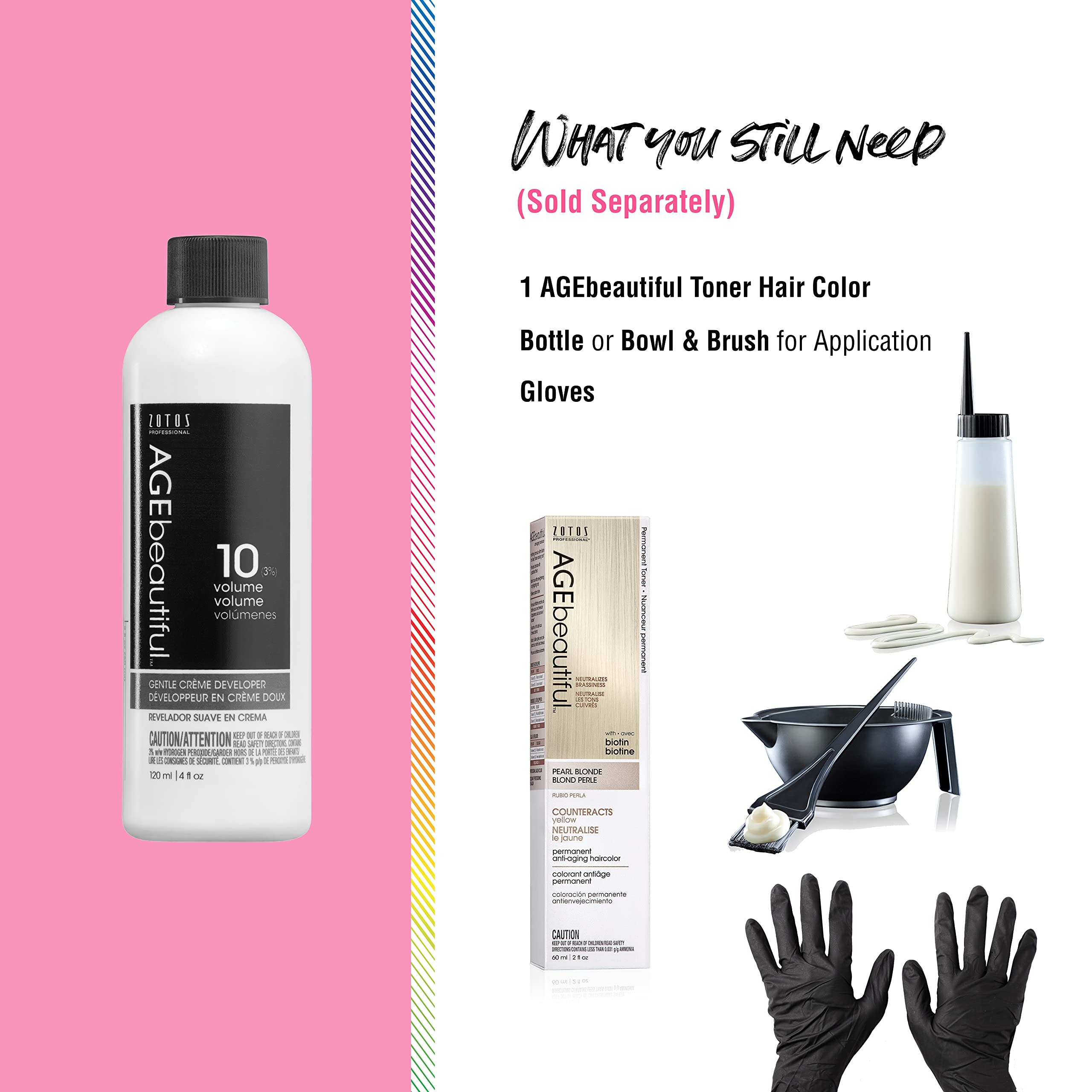 Foto 6 pulgar | Hair Developer Age Beautiful Crema Suave De 10 Volúmenes, 120 Ml - Venta Internacional.