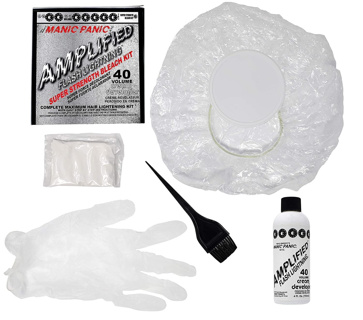 Foto 4 pulgar | Kit De Lejía Manic Panic Flash Lightning Super Strength 40 V - Venta Internacional.