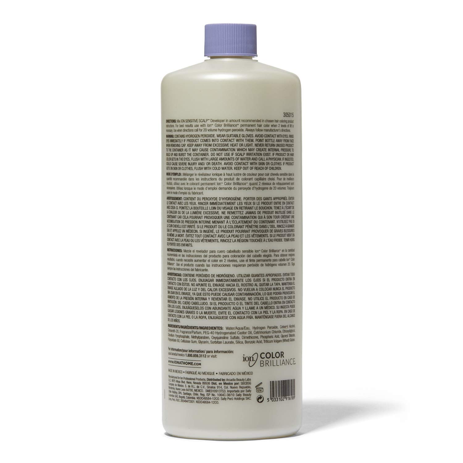 Foto 4 pulgar | Creme Developer Lion Sensitive Scalp 20, Volumen 960 Ml - Venta Internacional.